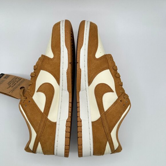 Nike Dunk Low Coconut Milk Flax Tan Shoes HJ7673-100 Women's Sz 11 / Mens 9.5 - Picture 8 of 12